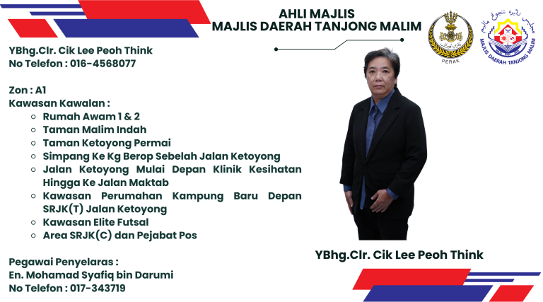 MAJLIS DAERAH TANJONG MALIM - Ahli Majlis