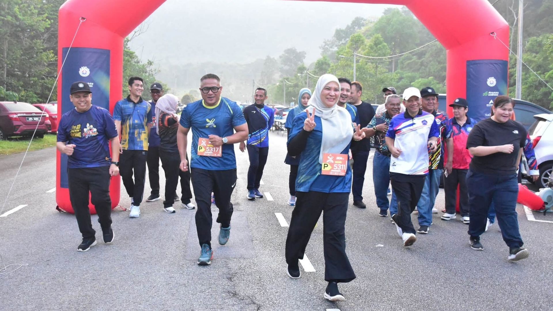 SERAMAI 2,000 PESERTA MERIAHKAN MUALLIM CROSS COUNTRY RUN 2026 DI UJANA MUALLIM