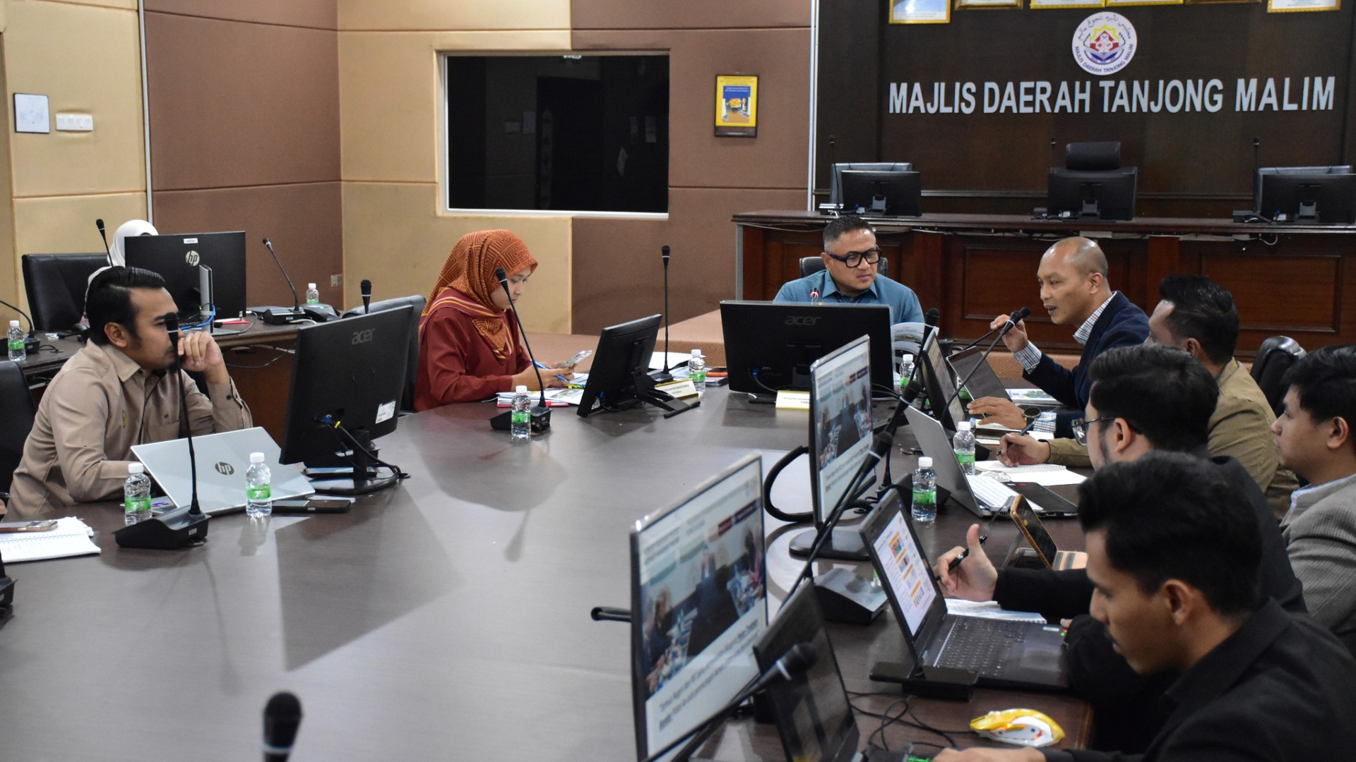 MESYUARAT JAWATANKUASA KERJA PELAN TINDAKAN BANDAR PINTAR MUALLIM 2035