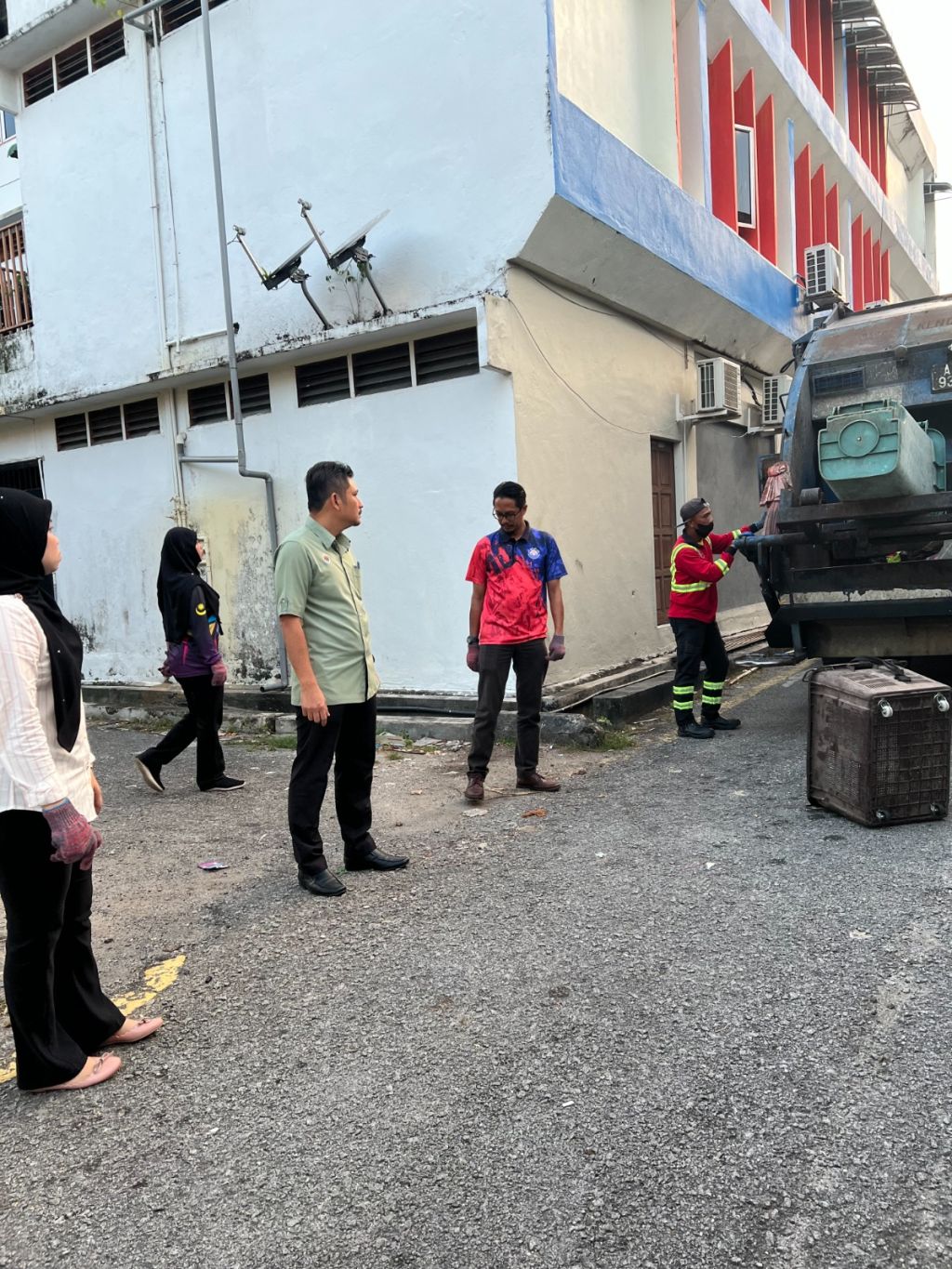 Majlis Daerah Tanjong Malim Roll Call Kakitangan Jabatan Perkhidmatan Bandar Cawangan Slim