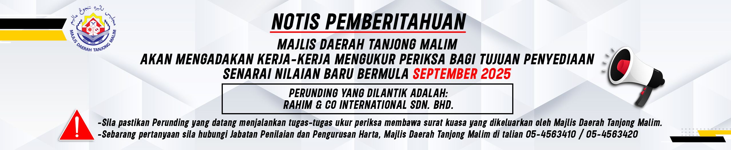 Notis Pemberitahuan